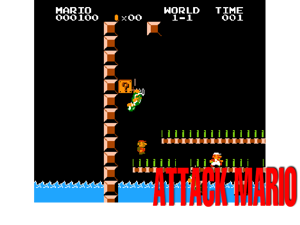 Game Thumbnail - Attack Mario (SMB1 Hack)